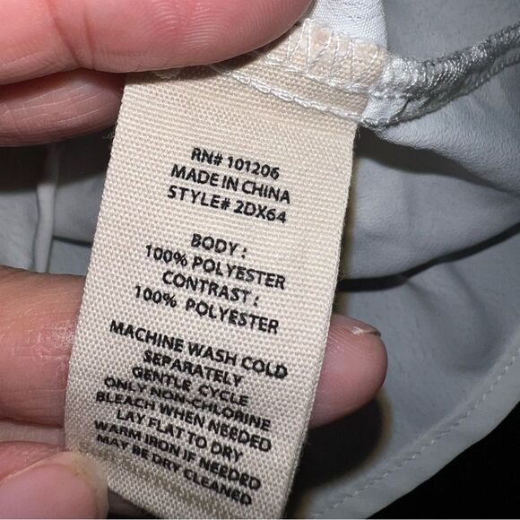 Soft Surroundings Lorenza Blouse with Sheer Eyelet Sleeves Size XL EUC - Picture 5 of 9